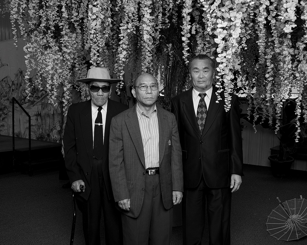 Three bachelors at the Elder Center - 2016 - Digital Archival Print
